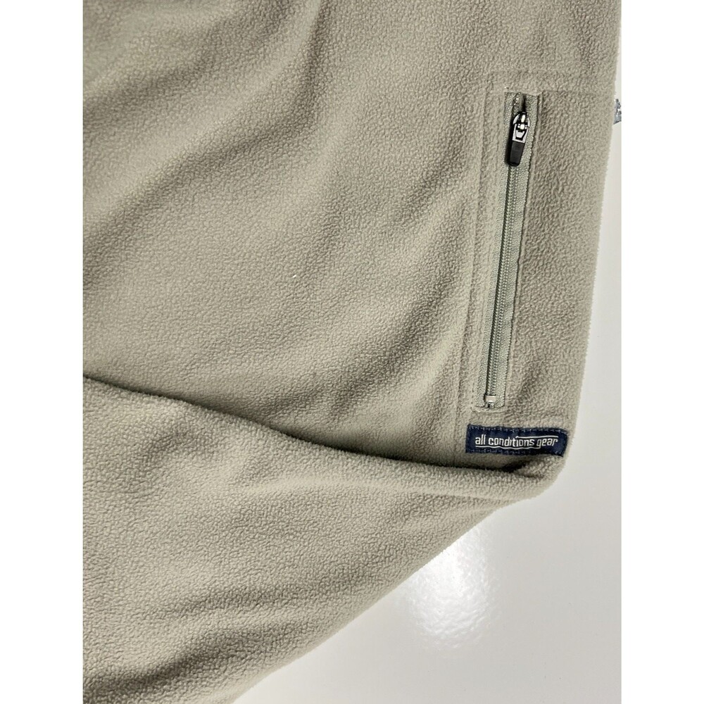 Nike ACG Thermal Layer 2 Fleece Quarter Zip Jacket Tan Khaki Therma-Fit Men's XL - Picture 6 of 11